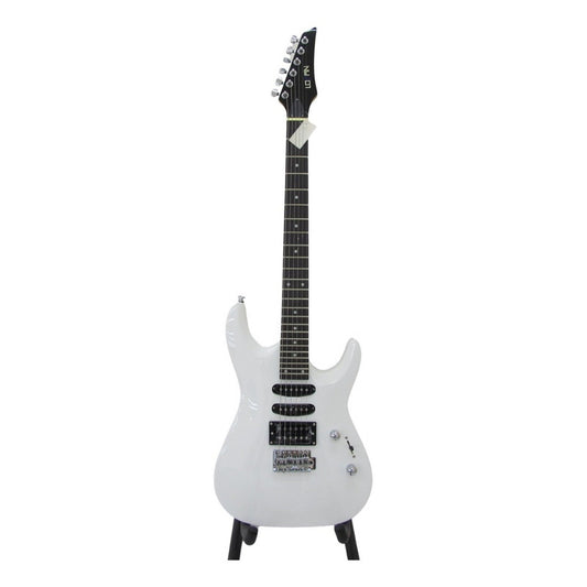 Guitarra Logan Electrica Tipo Ibañez Serie S Blanca