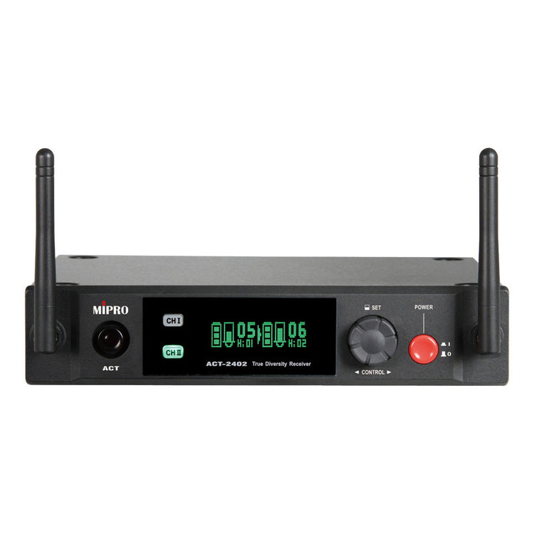 Mipro, Act-2402, Receptor Doble Digital 2.4 Ghz