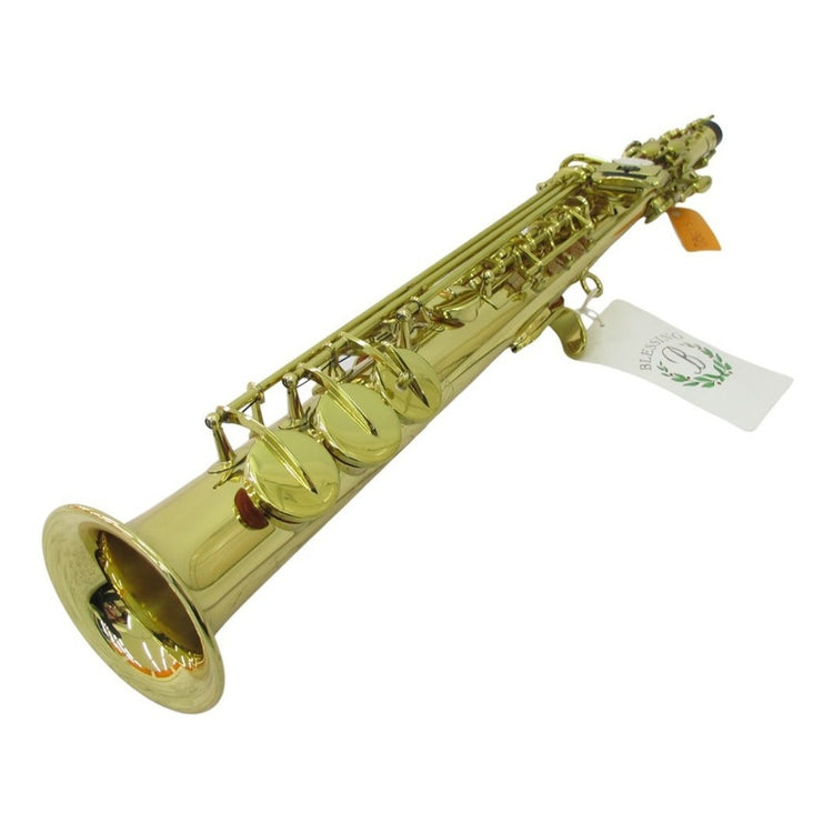 Saxofón soprano Blessing recto laqueado 6433L