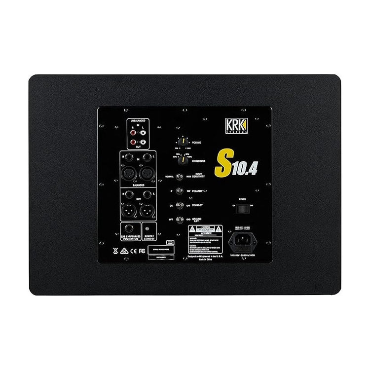 Subwoofer KRK 10 pulgadas activo para estudio S10.4