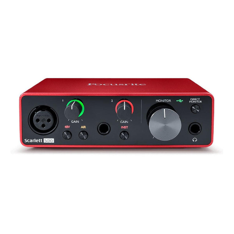 Interfase Focusrite Scarlett Solo 3ª Gen.