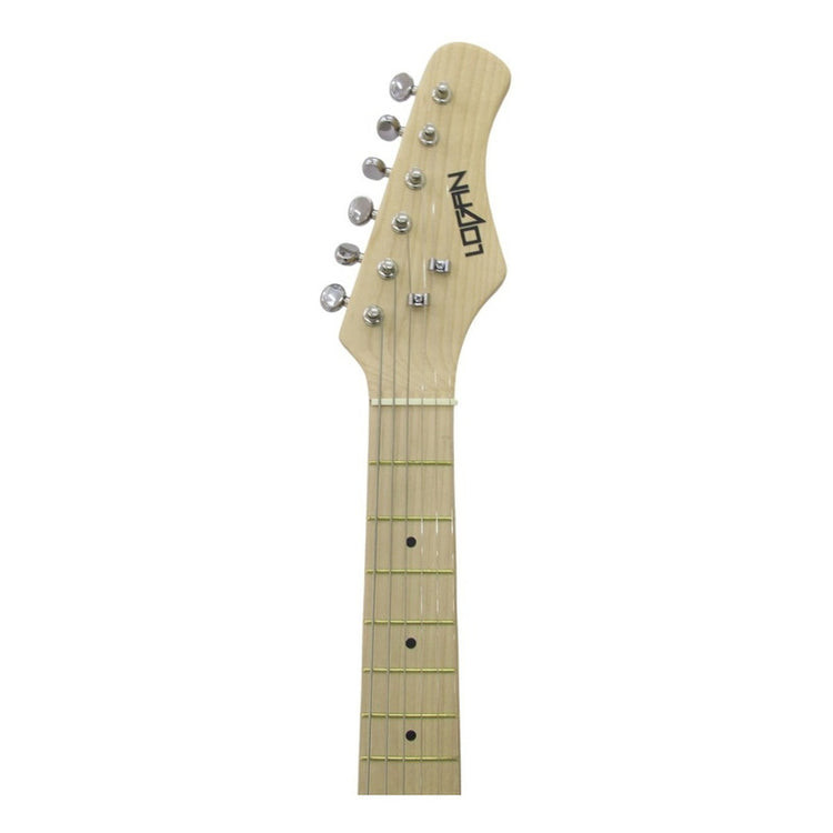 Paquete guitarra eléctrica Logan infantil plata L-EG-SET-K-SL