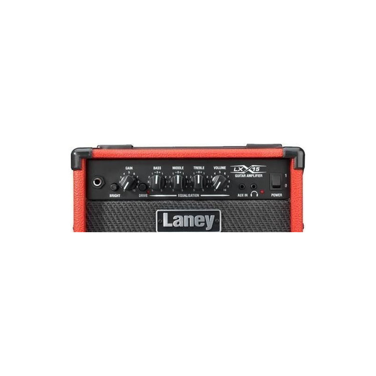 Combo guitarra Laney 2x5 15W LX15-RED rojo