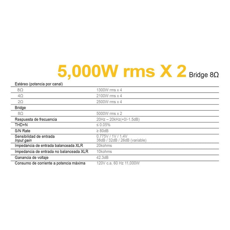 Amplificador Cleversound XL-10000