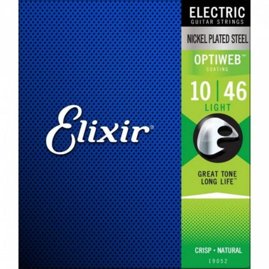 Encordadura guitarra eléctrica Elixir OW (.010-.046) light 19052