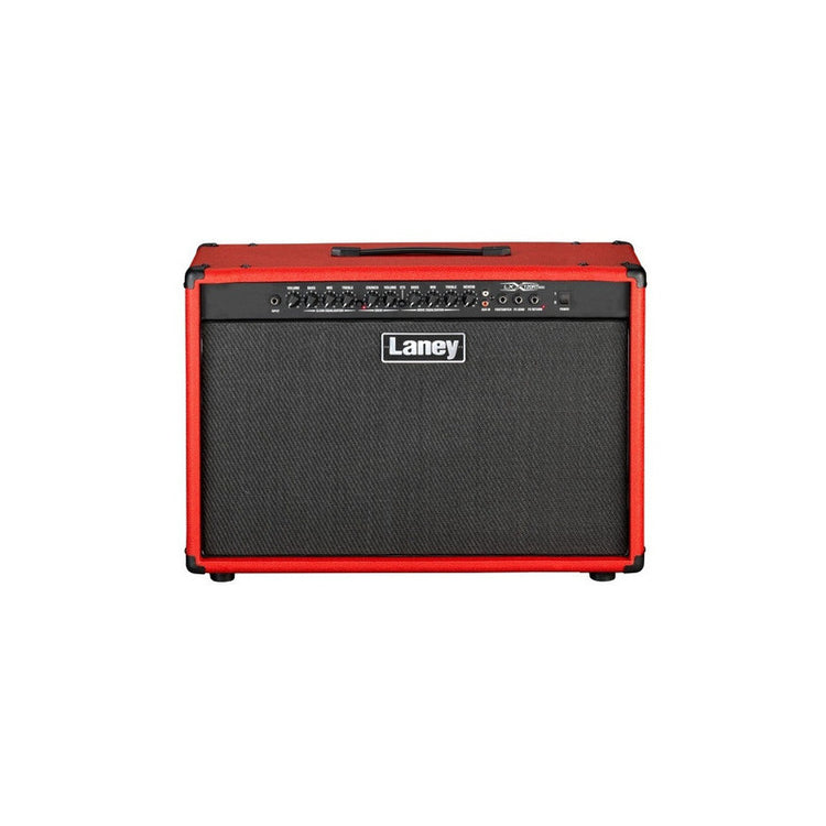 Combo guitarra Laney 2x12 120W LX120RT-RED rojo