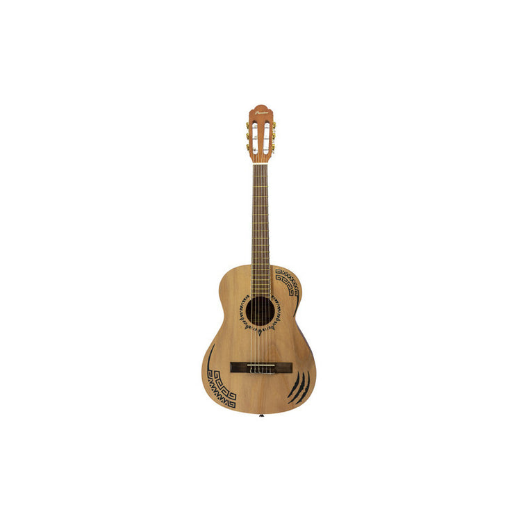 Guitarra clásica Bamboo con diseño GC-36-FELINE