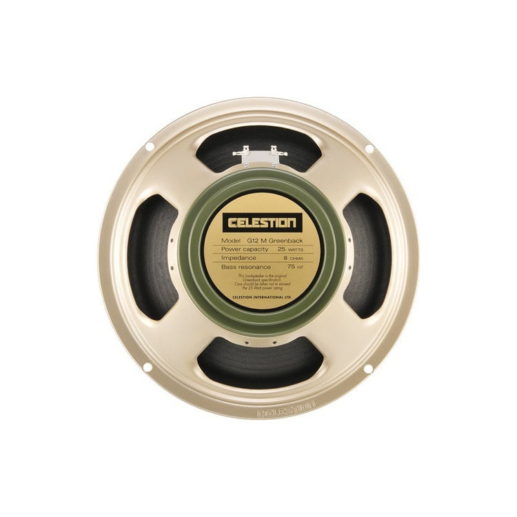 Bocina Guitarra Celestion Heritage G12m 12in, 25w, 8 Ohms