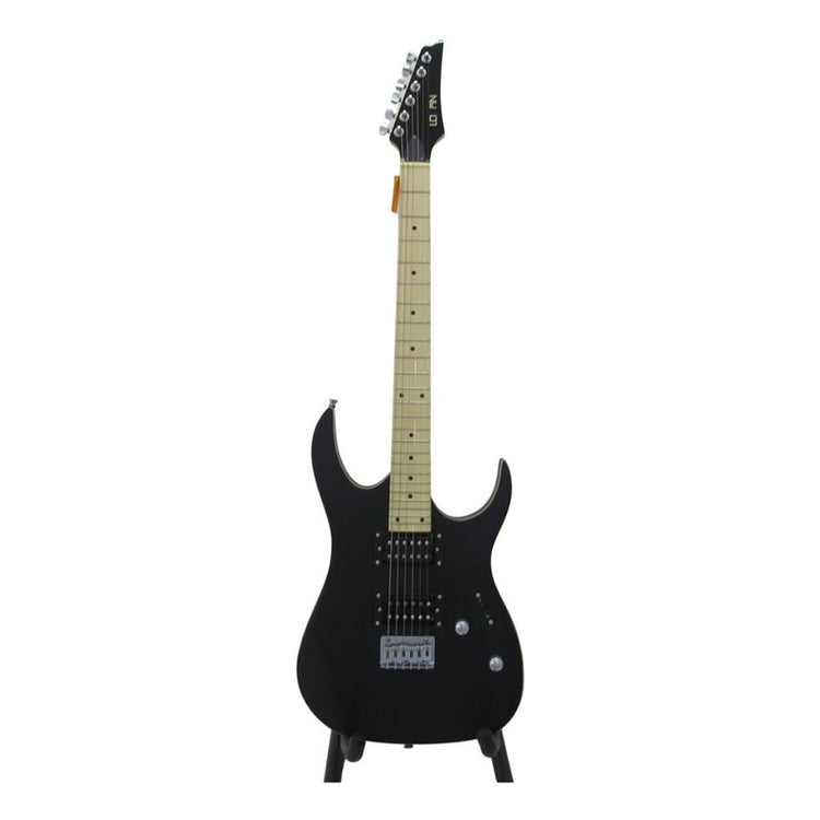 Guitarra eléctrica Logan RG negra mate